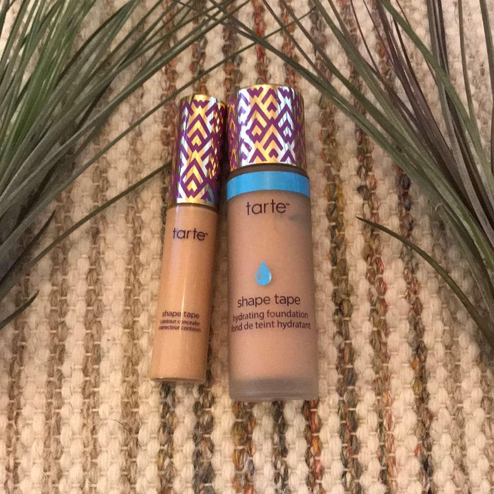 Tarte Shape Tape concealer and foundation bundle